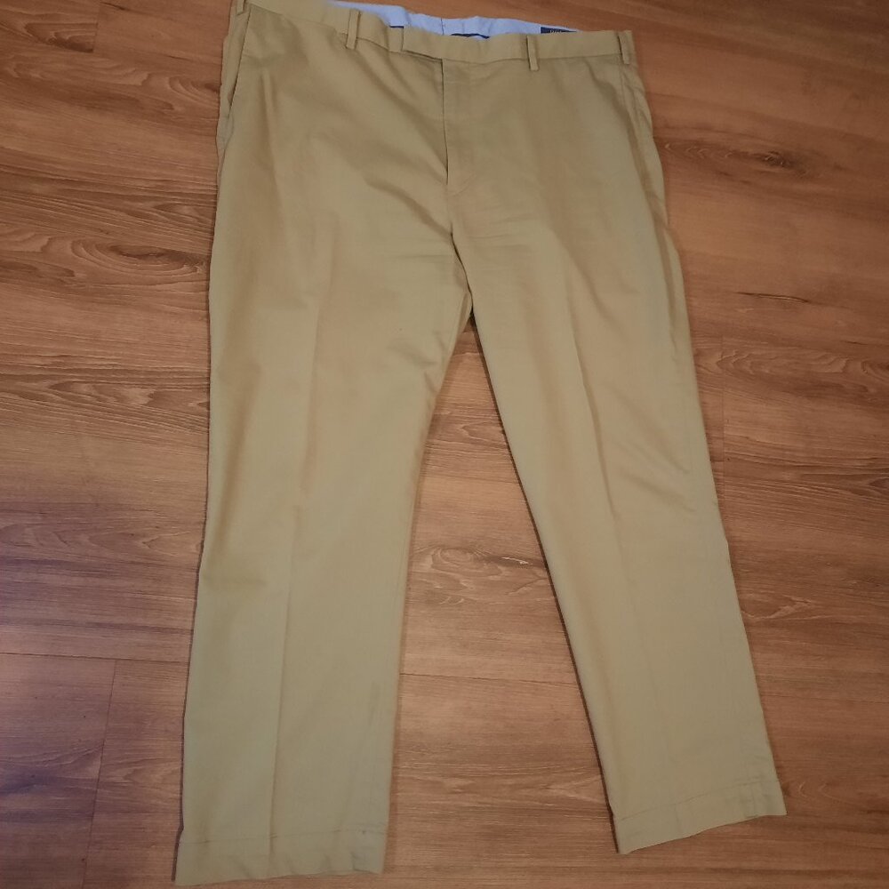 POLO 𝐑𝐀𝐋𝐏𝐇 𝐋𝐀𝐔𝐑𝐄𝐍  Straight Fit Pants 42x30 Tan